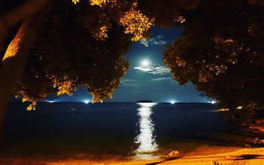 Mond Yin und Sonne Yang (Nähe Zadar, Kroatien)