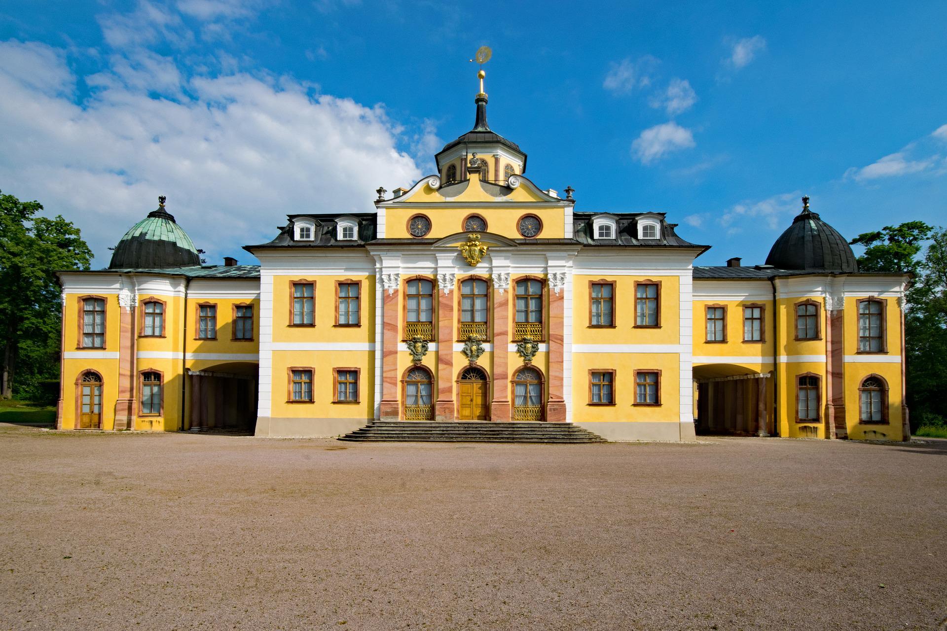 Thüringen Weimar Schloß Belvedere